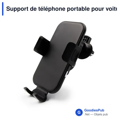 Support de téléphone portable pour voiture, chargeur sans fil 15W | Skyler