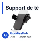 Support de téléphone portable pour voiture, chargeur sans fil 15W | Skyler - Miniature 3
