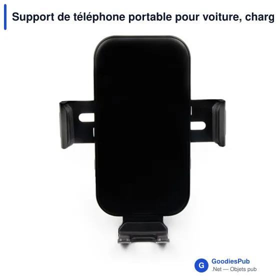 Support de téléphone portable pour voiture, chargeur sans fil 15W | Skyler - Image 6