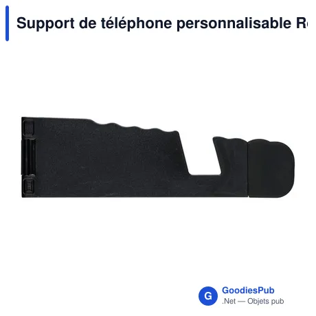 Support de téléphone personnalisable Romina avec logo