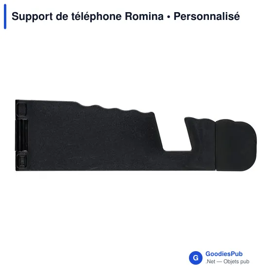 Support de téléphone personnalisable Romina avec logo - Image 1