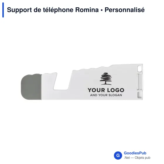 Support de téléphone personnalisable Romina avec logo - Image 4