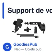 Support de voiture pour téléphone avec chargeur sans fil 10W Hama - Miniature 3