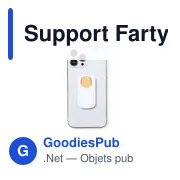 Support Farty - Miniature 3