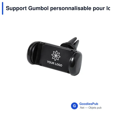Support Gumbol personnalisable pour logo entreprise - Porte-téléphone