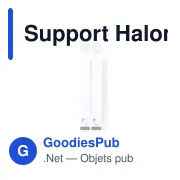 Support d'ordinateur portable personnalisable avec logo - Halom - Miniature 2