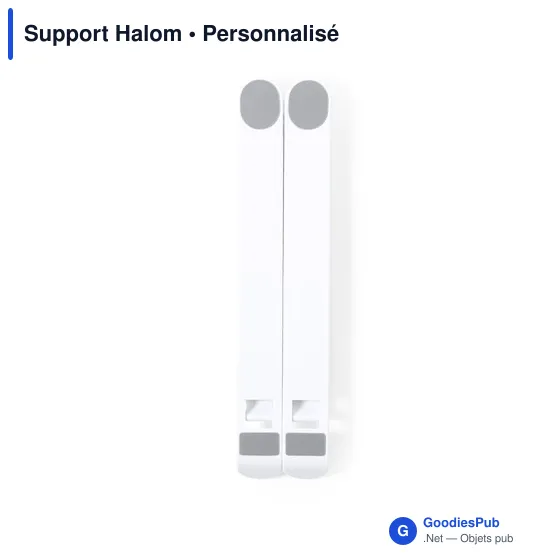 Support d'ordinateur portable personnalisable avec logo - Halom - Image 2