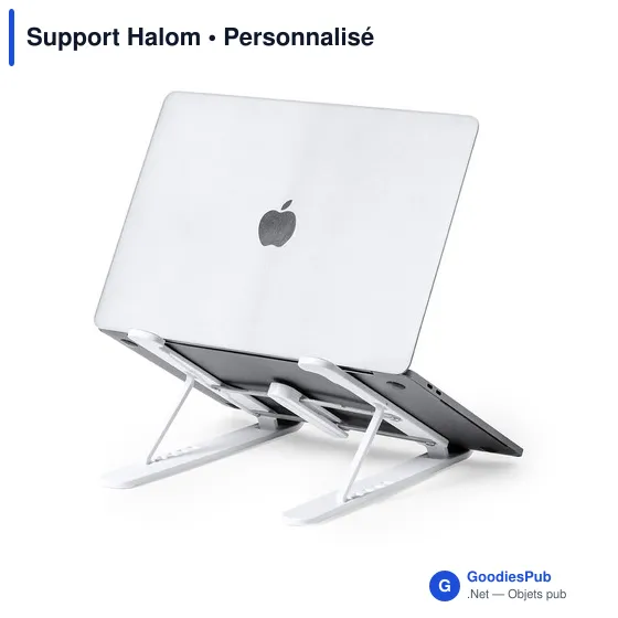Support d'ordinateur portable personnalisable avec logo - Halom - Image 7
