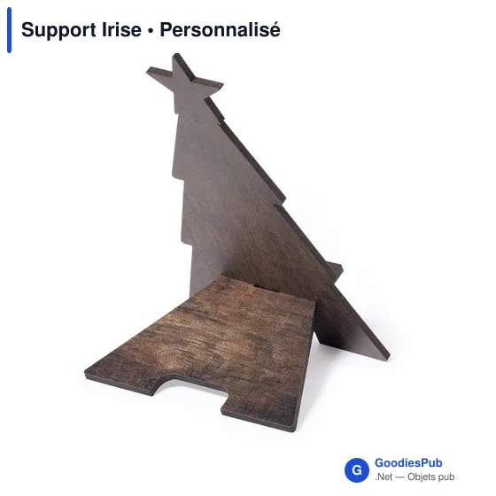 Support Irise personnalisable pour smartphone avec logo - Image 3