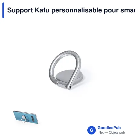 Support Kafu personnalisable pour smartphone avec logo
