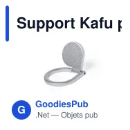 Support Kafu personnalisable pour smartphone avec logo - Miniature 4