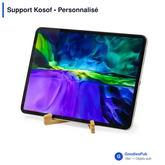 Support pliable Kosof personnalisable avec logo pour entreprise - Image 4