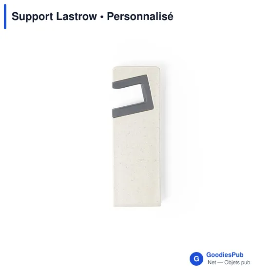 Support pour appareil mobile personnalisable avec logo - Lastrow - Image 2