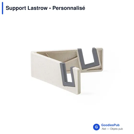 Support pour appareil mobile personnalisable avec logo - Lastrow - Image 4