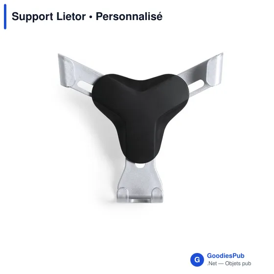 Support de smartphone personnalisable Lietor pour voitureavec logo - Image 1