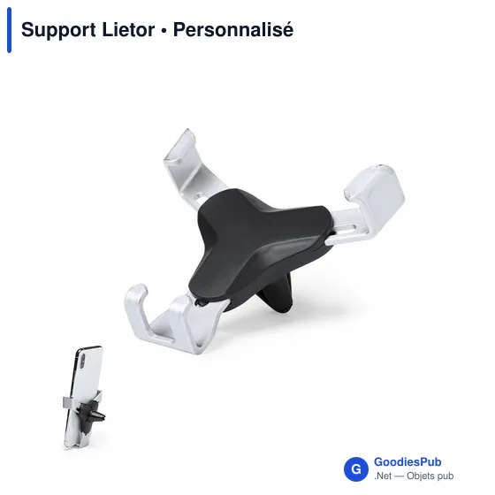 Support de smartphone personnalisable Lietor pour voitureavec logo - Image 11