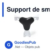 Support de smartphone personnalisable Lietor pour voitureavec logo - Miniature 12
