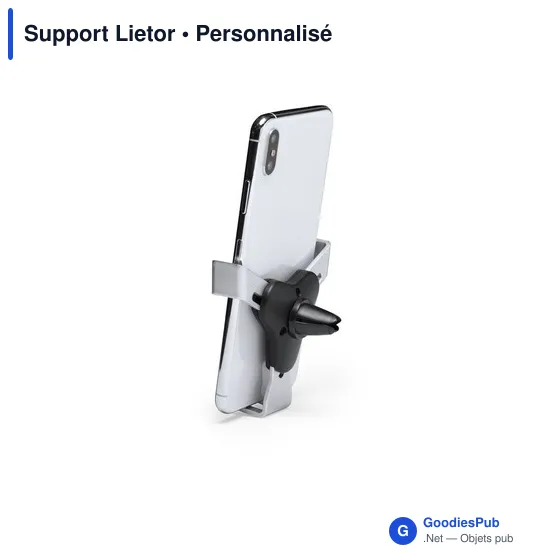 Support de smartphone personnalisable Lietor pour voitureavec logo - Image 4