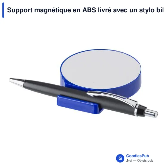 Support magnétique personnalisable avec stylo bille Rafaelavec logo - Image 11