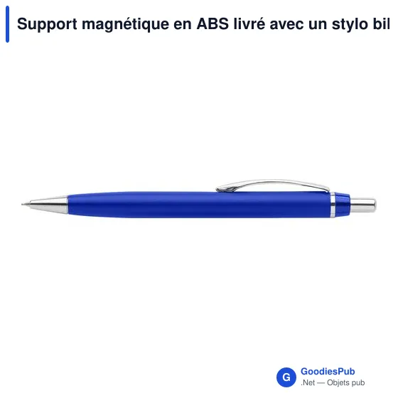 Support magnétique personnalisable avec stylo bille Rafaelavec logo - Image 8