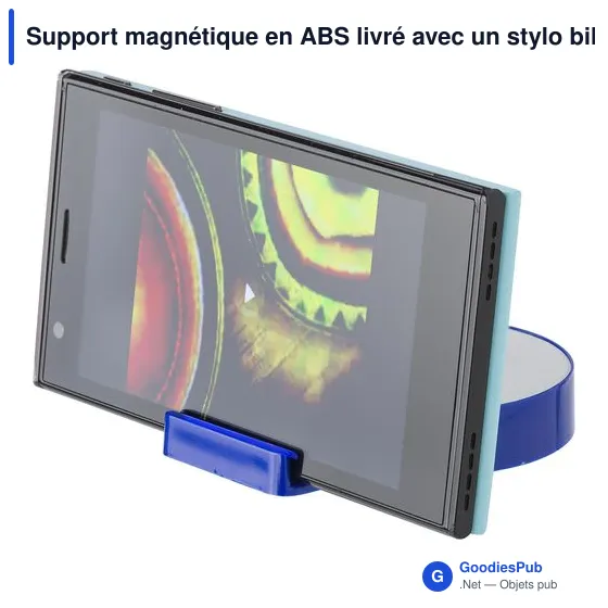 Support magnétique personnalisable avec stylo bille Rafaelavec logo - Image 10