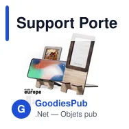 Support Porte Photos Vappe personnalisable avec logo pour entreprise - Miniature 1