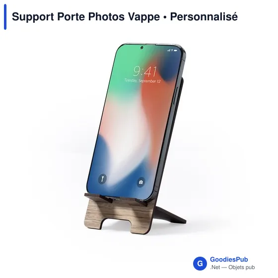 Support Porte Photos Vappe personnalisable avec logo pour entreprise - Image 2