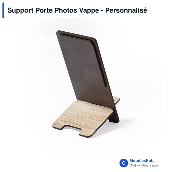 Support Porte Photos Vappe personnalisable avec logo pour entreprise - Image 4