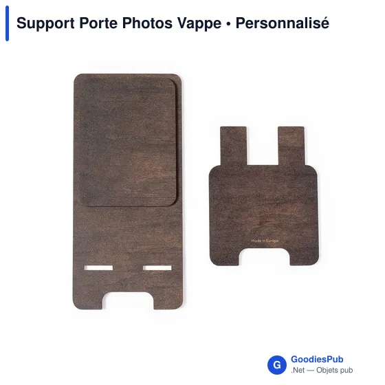 Support Porte Photos Vappe personnalisable avec logo pour entreprise - Image 6
