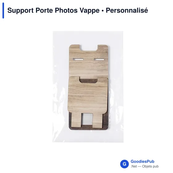 Support Porte Photos Vappe personnalisable avec logo pour entreprise - Image 7