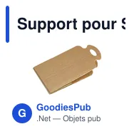 Support pour Sac Plastique Cart personnalisable avec logo - Miniature 1