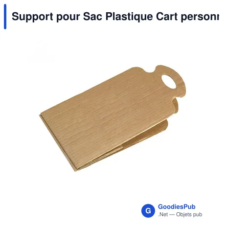 Support pour Sac Plastique Cart personnalisable avec logo