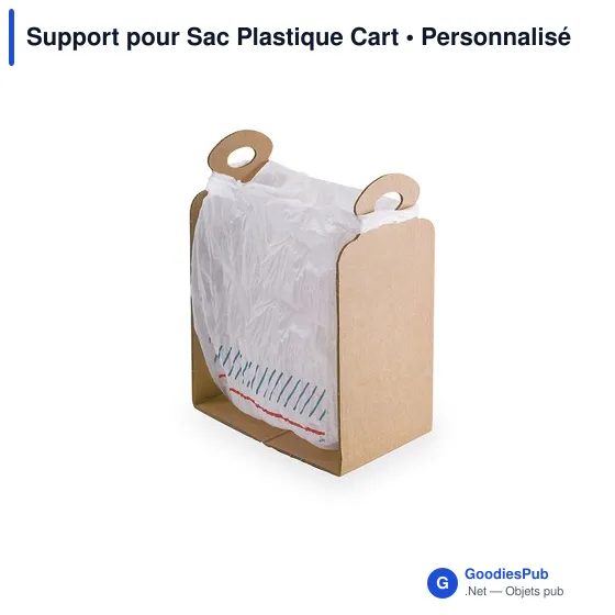 Support pour Sac Plastique Cart personnalisable avec logo - Image 3