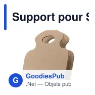 Support pour Sac Plastique Cart personnalisable avec logo - Miniature 4