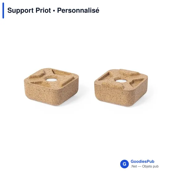 Support Priot personnalisable pour ordinateur avec logo - Image 2