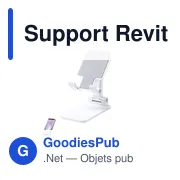 Support pliable personnalisable pour tablette et smartphone - Revitonavec logo - Miniature 1