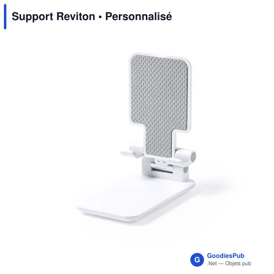 Support pliable personnalisable pour tablette et smartphone - Revitonavec logo - Image 2