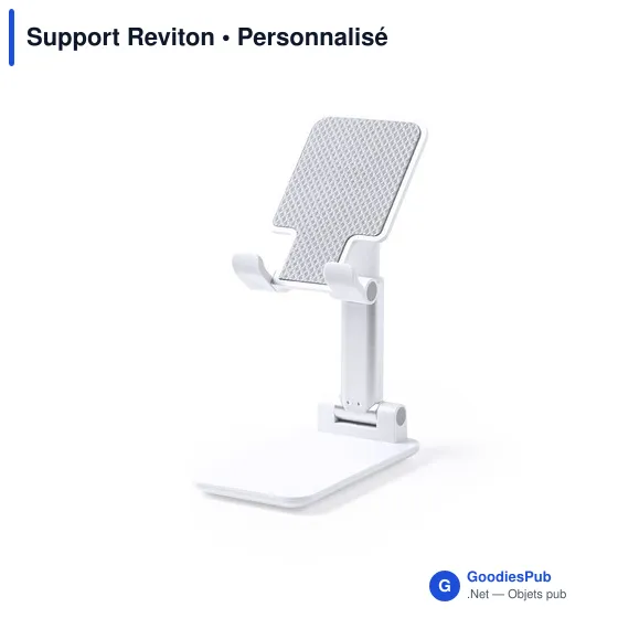 Support pliable personnalisable pour tablette et smartphone - Revitonavec logo - Image 5