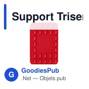Support Trisent - Miniature 1