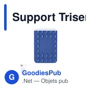 Support Trisent - Miniature 2