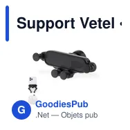 Support Vetel - Miniature 1