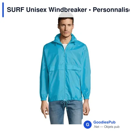 SURF Unisex Windbreaker