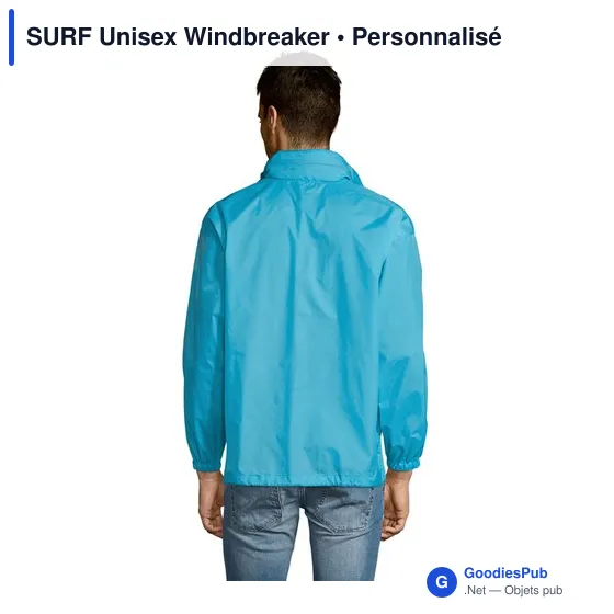 SURF Unisex Windbreaker - Image 2