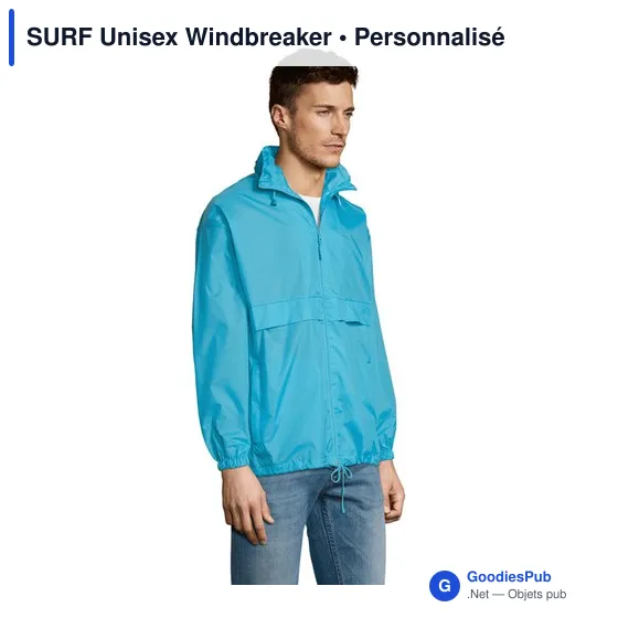 SURF Unisex Windbreaker - Image 9