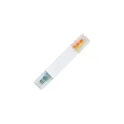 Variante Blanc - Surligneur personnalisable multicolore en ABS avec logo - 4 en 1