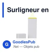 Surligneur en ABS recyclé Kavi - Miniature 2