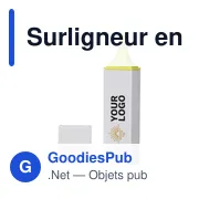 Surligneur en ABS recyclé Kavi - Miniature 11