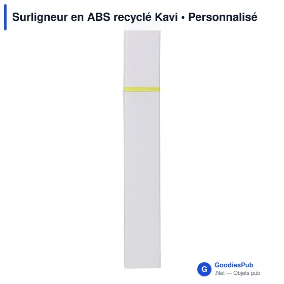 Surligneur en ABS recyclé Kavi - Image 12