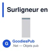Surligneur en ABS recyclé Kavi - Miniature 17