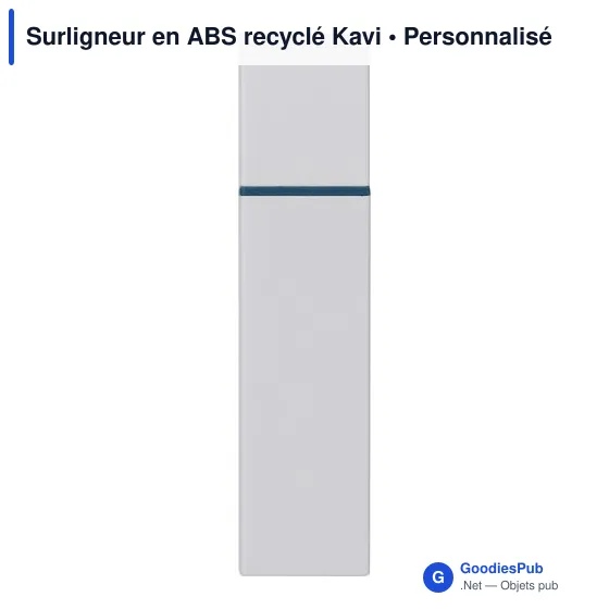 Surligneur en ABS recyclé Kavi - Image 17